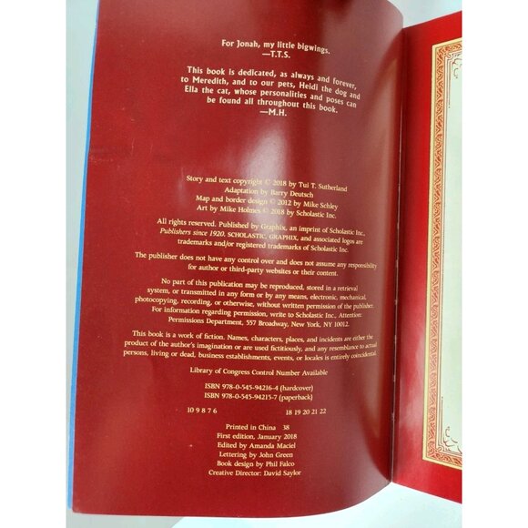 Wings of Fire Graphic Novel 1 2 3 Sutherland & Holmes Paperback Books - Picture 7 of 13